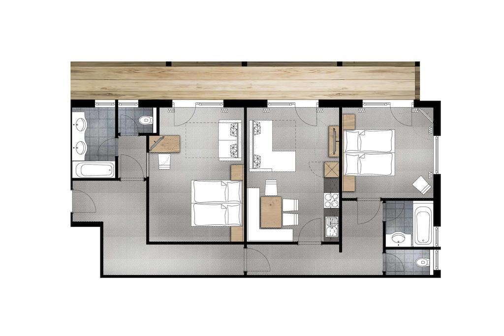 اوبرغورغل Gurglhof Apartmenthaus المظهر الخارجي الصورة